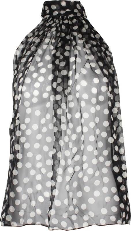 Saint Laurent Vintage Blouses Shirts Zwart Dames