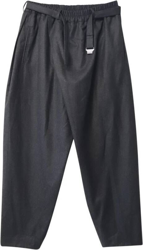 Saint Laurent Vintage Broek Grijs Heren