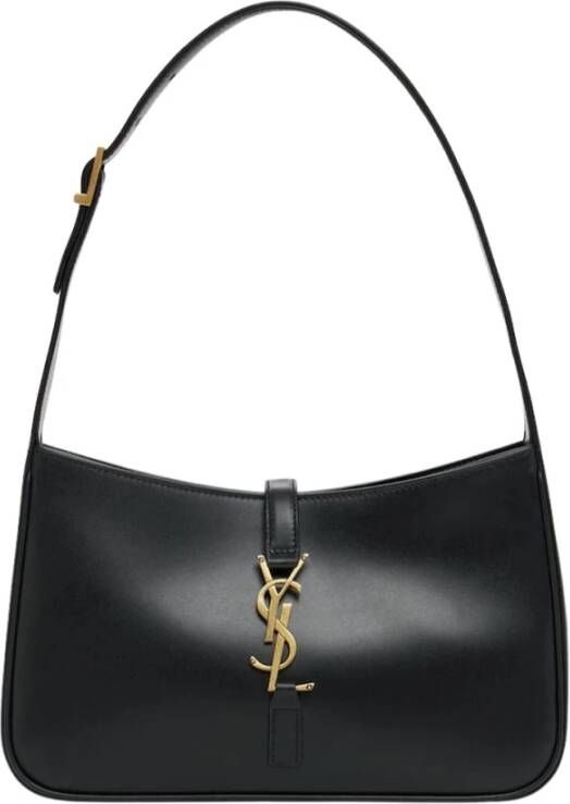 Saint Laurent Vintage De 5 tot 7 hobo -tas Zwart Dames