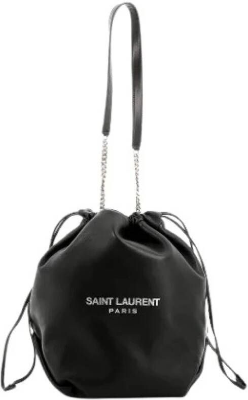 Saint Laurent Vintage Lichte jassen Zwart Dames