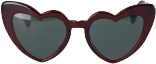 Saint Laurent Vintage Pre-owned Acetate sunglasses Purple Dames