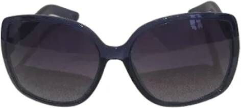 Saint Laurent Vintage Pre-owned Acetate sunglasses Purple Dames