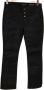 Saint Laurent Vintage Pre-owned Cotton jeans Zwart Dames - Thumbnail 1