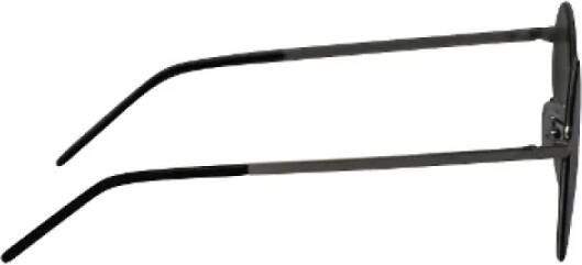 Saint Laurent Vintage Pre-owned Metal sunglasses Grijs Dames