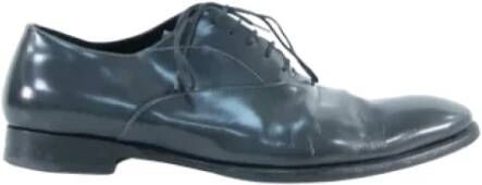 Saint Laurent Vintage Pre-owned Platte schoenen Grijs Dames