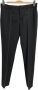 Saint Laurent Vintage Pre-owned Wool bottoms Zwart Dames - Thumbnail 1