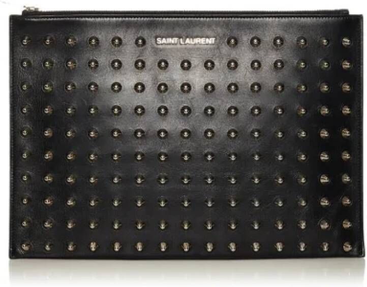 Saint Laurent Vintage Tweedehands handtas Zwart Dames