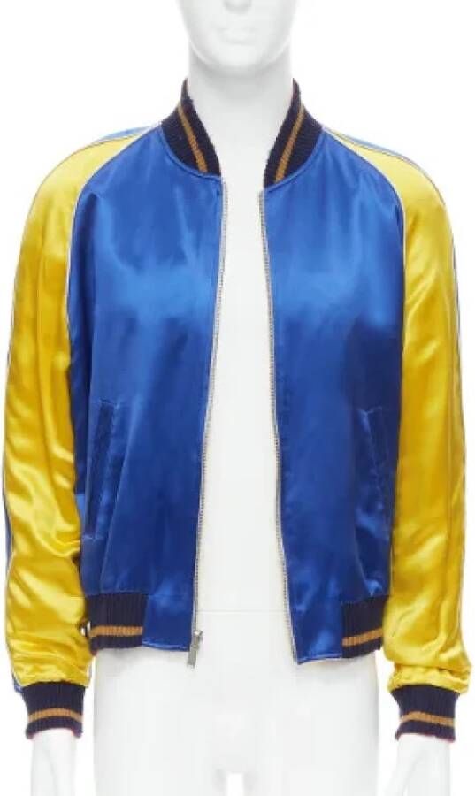 Saint Laurent Vintage Tweedehands jas Yellow Dames