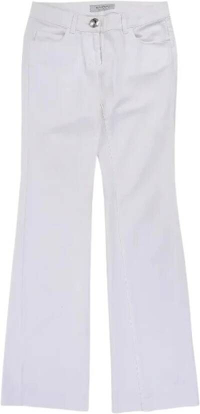 Saint Laurent Vintage Tweedehands jeans White Dames