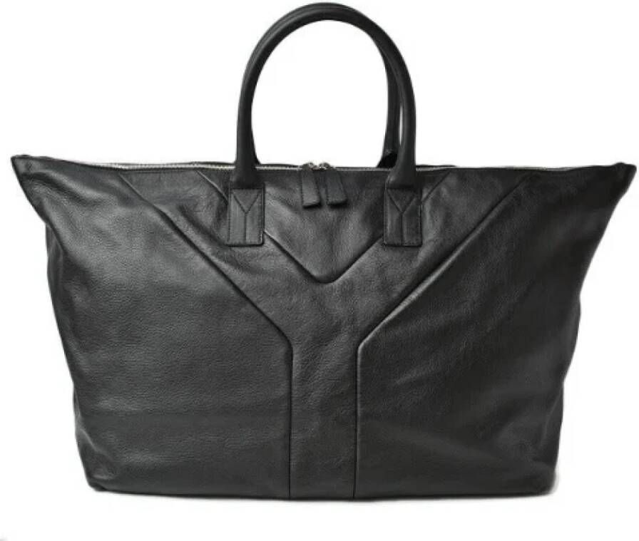 Saint Laurent Vintage Voldoende lederen handtassen Zwart Dames