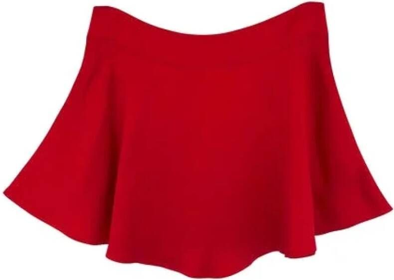Saint Laurent Vintage Voldoende zijden bodems Rood Dames