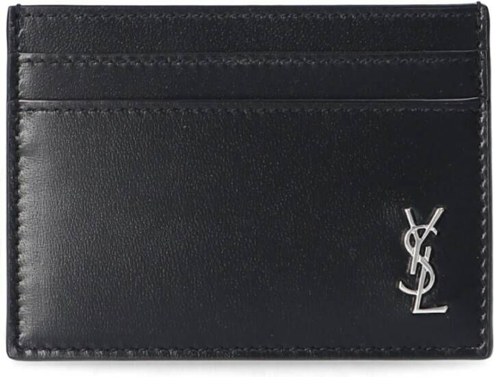 Saint Laurent Wallets & Cardholders Zwart Heren