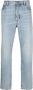 Saint Laurent Straight Fit Jeans met Relaxte Pasvorm Blue - Thumbnail 1