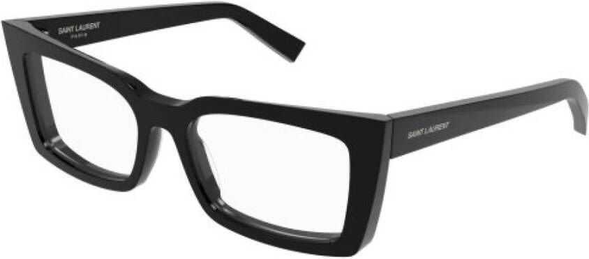 Saint Laurent Stijlvolle Optische Brillen voor Vrouwen Zwart Dames