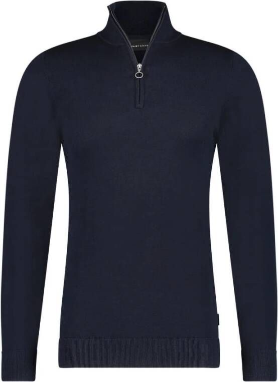 Saint Steve Pullover Blauw Heren