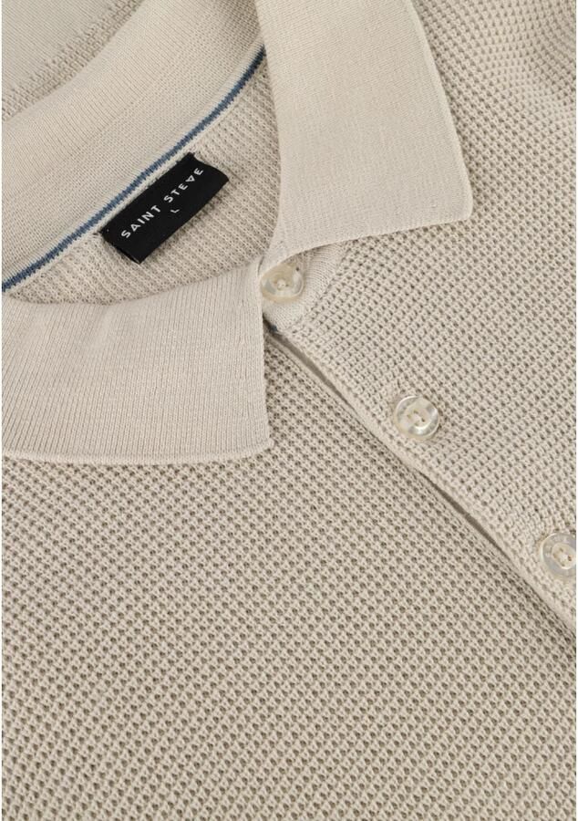 Saint Steve Beige Trui Sander voor Moderne Mannen Beige Heren