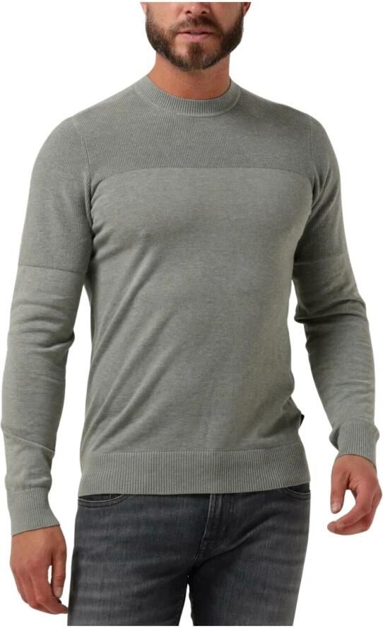 Saint Steve Jan pull green mist melange Groen Heren - Foto 4