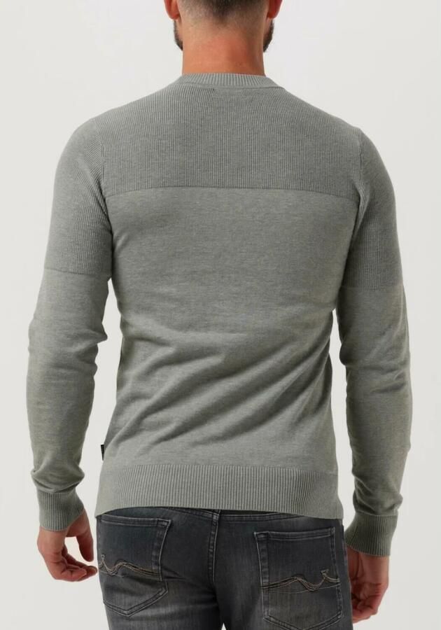 Saint Steve Jan pull green mist melange Groen Heren - Foto 3