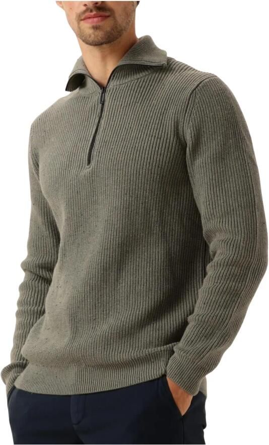 Saint Steve Heren Truien Vesten Groen Green Heren - Foto 3