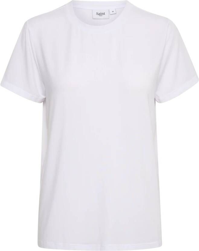 Saint Tropez Adelia Regular T-Shirt Wit Dames