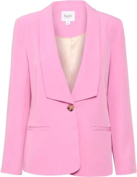 Saint Tropez Blazerjas Roze Dames