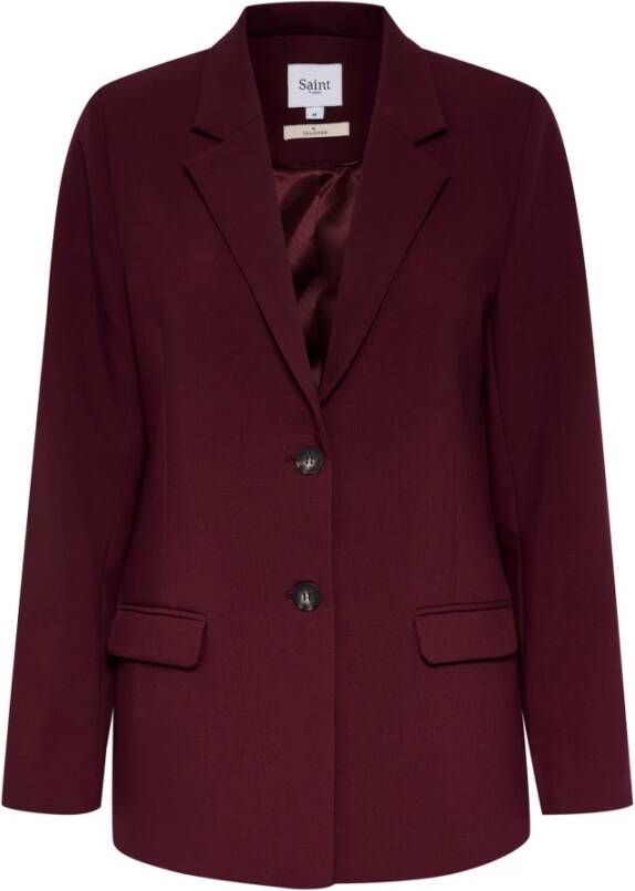 Saint Tropez Blazers Rood Dames