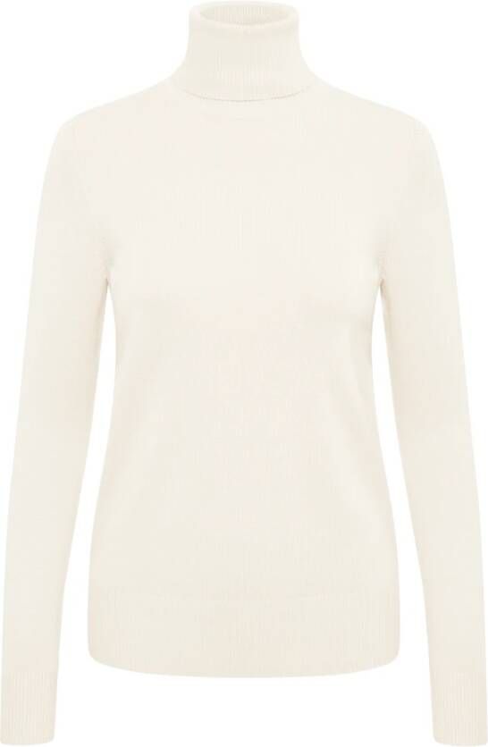 Saint Tropez MilaSZ Rollneck Pullover Wit Dames