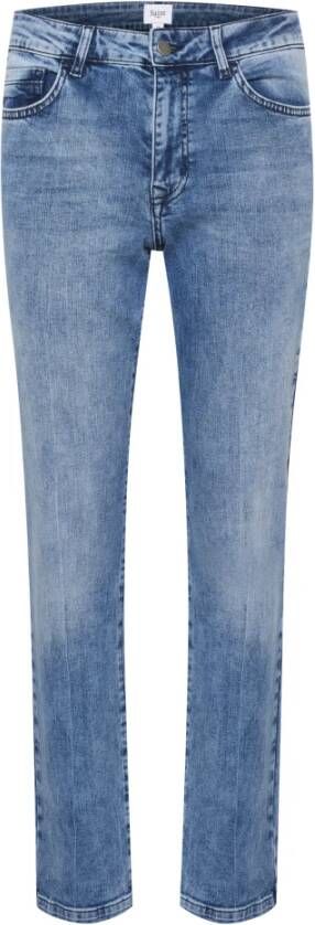Saint Tropez Mollysz Mw Regular Jeans Lichtblauwe Denim Blue Dames
