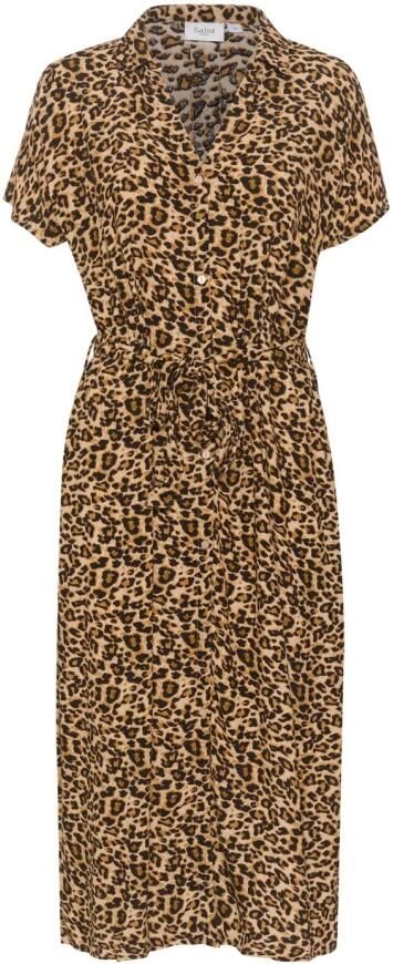 Saint Tropez Elegante Witte Jurk Brown Dames - Foto 3