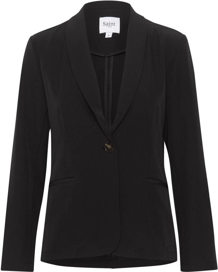 Saint Tropez Klassieke Celestsz Zwarte Blazer Jas Black Dames