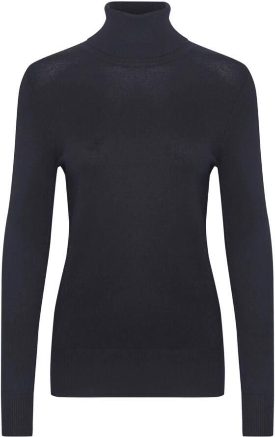 Saint Tropez Night Sky Rollneck Pullover Sweater Blue Dames
