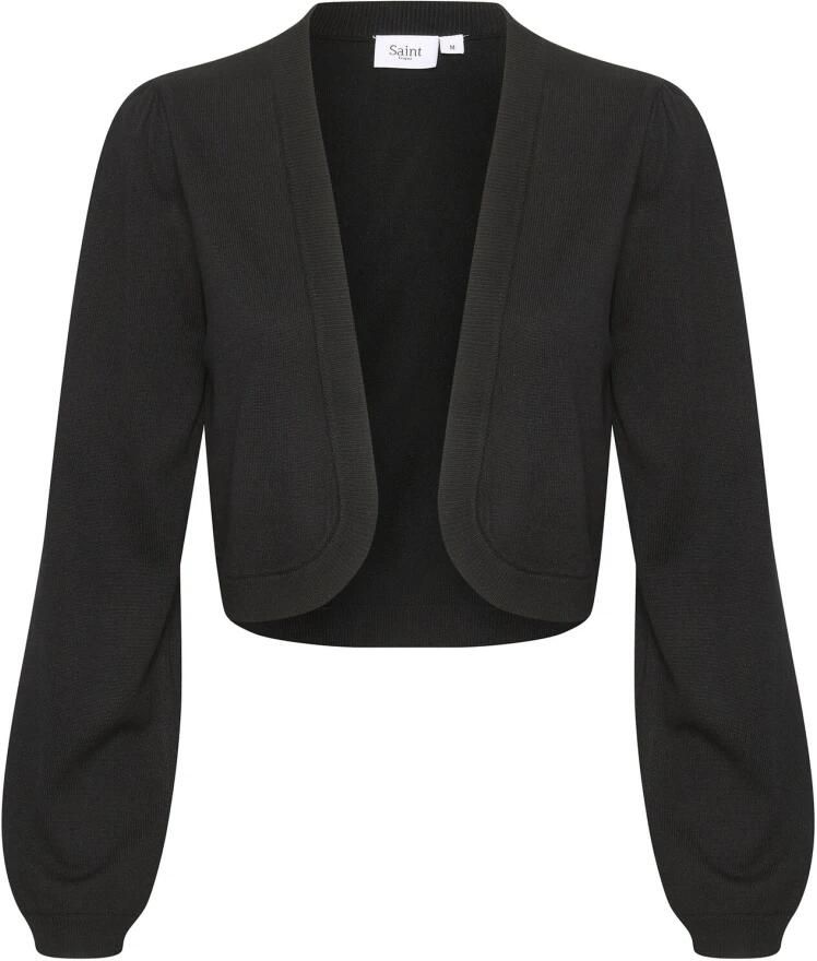 Saint Tropez Zwarte Bolero Trui Black Dames