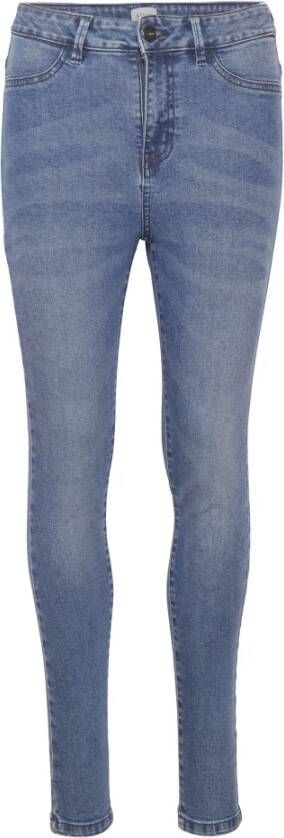 Saint Tropez Lichtblauwe Denim Skinny-Fit Jeans Blue Dames