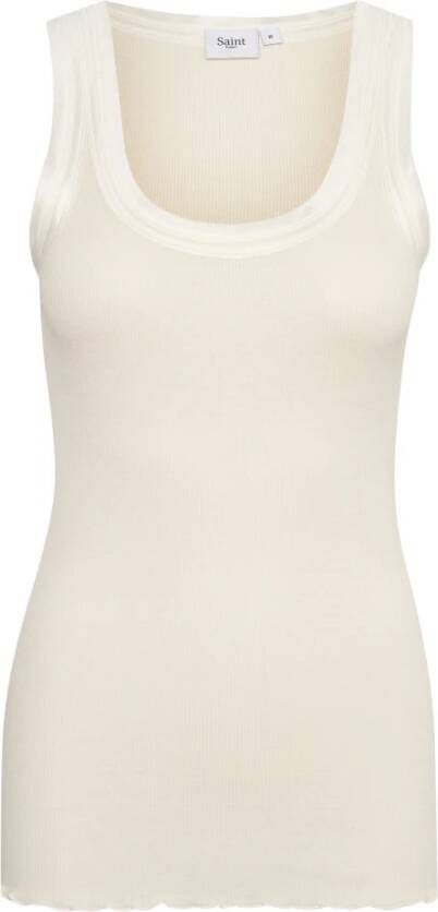 Saint Tropez Tank Top Beige Dames