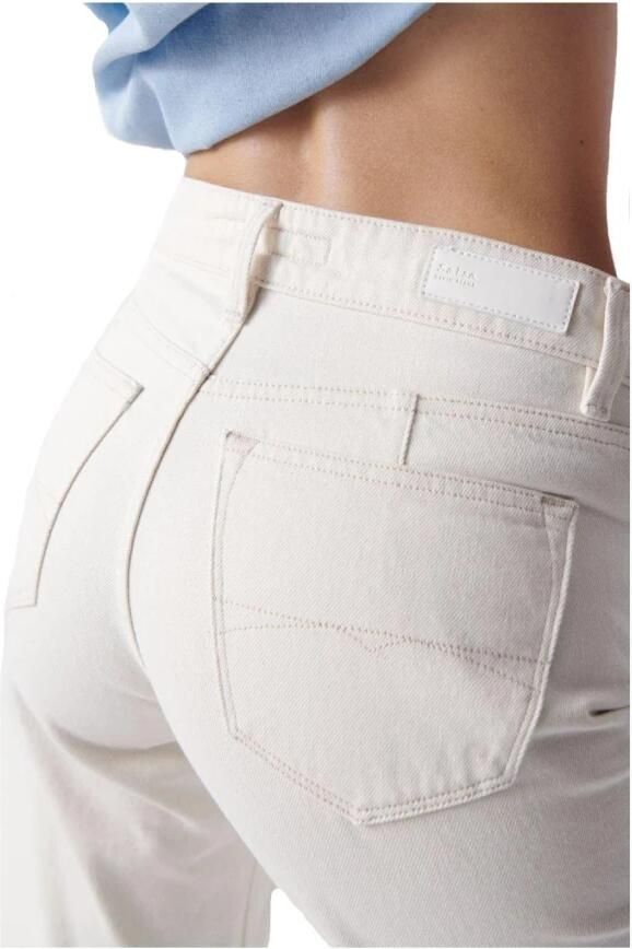 Salsa Cropped Trousers White Dames - Foto 2