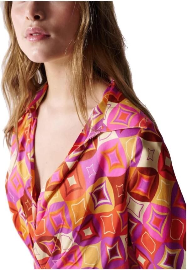 Salsa Fontana Zomerjurk Multicolor Dames