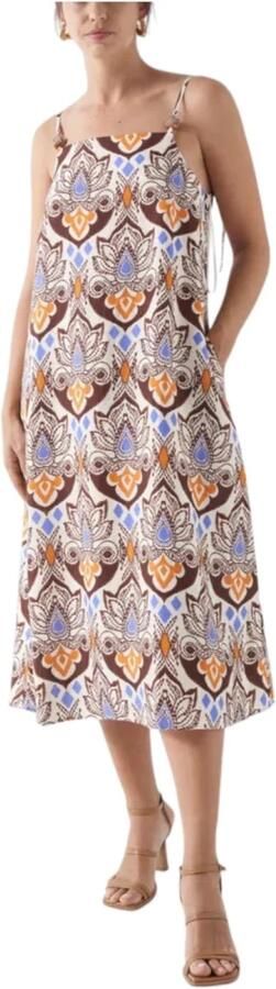 Salsa Linnen Zomerjurk Multicolor Dames - Foto 3