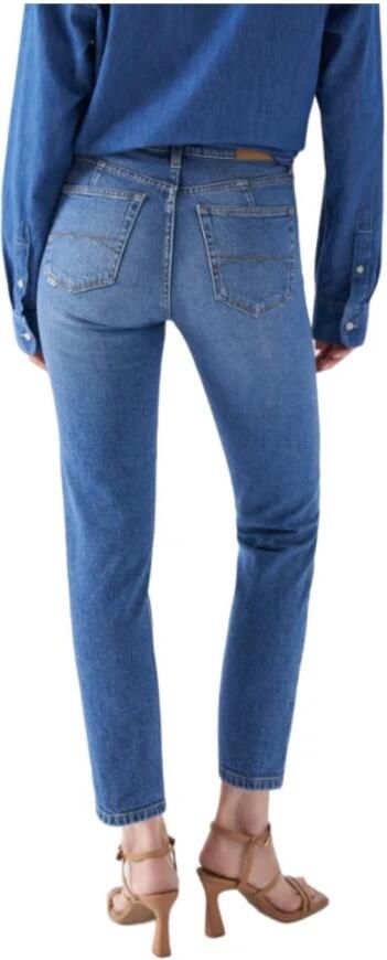 Salsa Moderne Cropped Slim Jeans Blue Dames - Foto 2