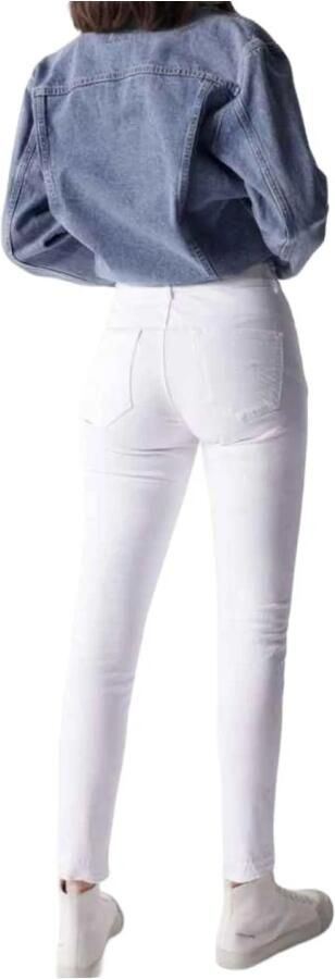 Salsa Moderne witte denim broek White Dames - Foto 2