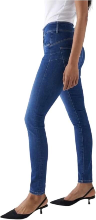 Salsa Skinny Jeans Blue Dames