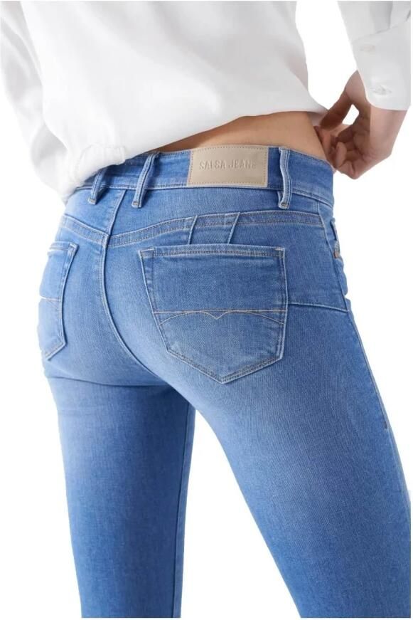 Salsa Skinny Jeans Blue Dames