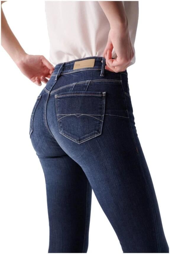 Salsa Skinny Jeans Blue Dames