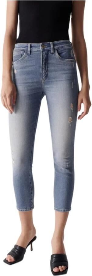 Salsa Slim Cropped Faith Jeans Blue Dames - Foto 3