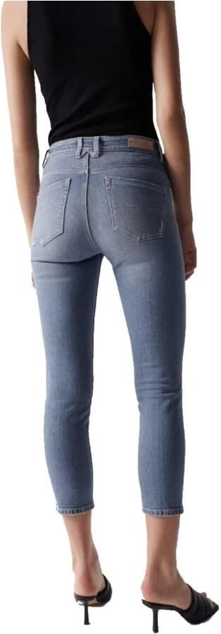Salsa Slim Cropped Faith Jeans Blue Dames - Foto 2