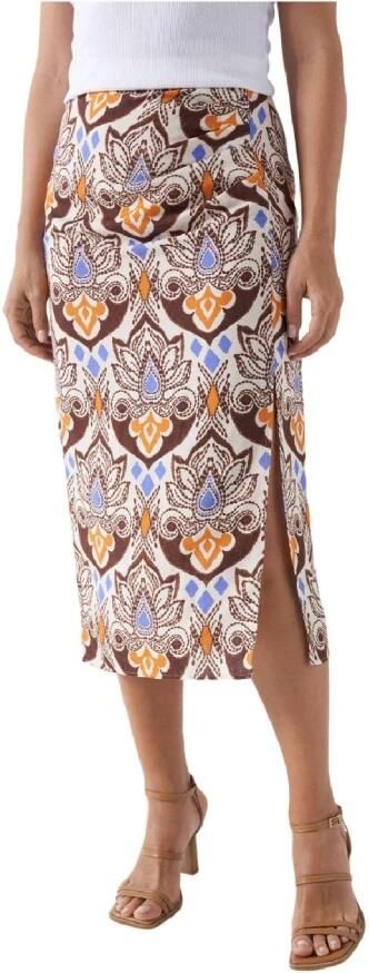 Salsa Tijdloze A Line Rok Multicolor Dames