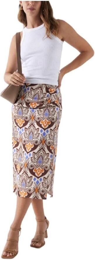 Salsa Tijdloze A Line Rok Multicolor Dames - Foto 2