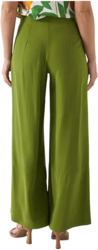 Salsa Wide Leg Jeans Green Dames - Foto 2