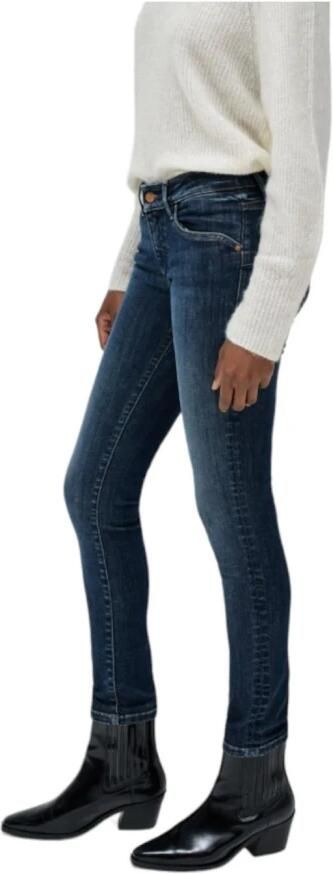 Salsa Wonder Push Up Skinny Jeans Blue Dames - Foto 3