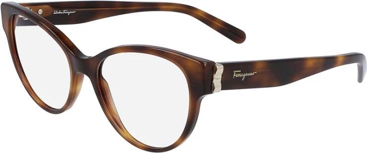 Salvatore Ferragamo Brillen Sf2863 42908 Cod. Kleur 214 Bruin Dames