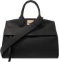 Salvatore Ferragamo Zwarte Ferragamo tassen 100% leer Zwart Dames - Thumbnail 2